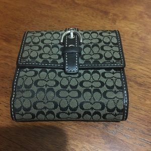 Coach Signature Wallet Authentic